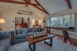 TV connectée, cheminée