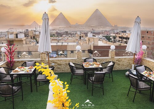 Alba pyramids view inn