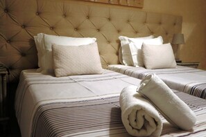 4 bedrooms, in-room safe, iron/ironing board, travel cot