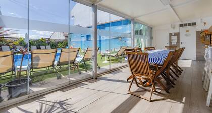 Apart. with 4 suites, 10 people with saltwater pool and barbecue in the Algarve