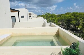 Property grounds - 3 Bedroom paradise by the sea with a private rooftop pool and more! (playa del carmen)