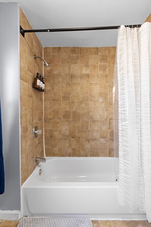 Shower, towels