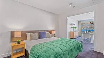 2 bedrooms, iron/ironing board, travel crib, WiFi