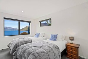 2 bedrooms, iron/ironing board, travel cot, WiFi