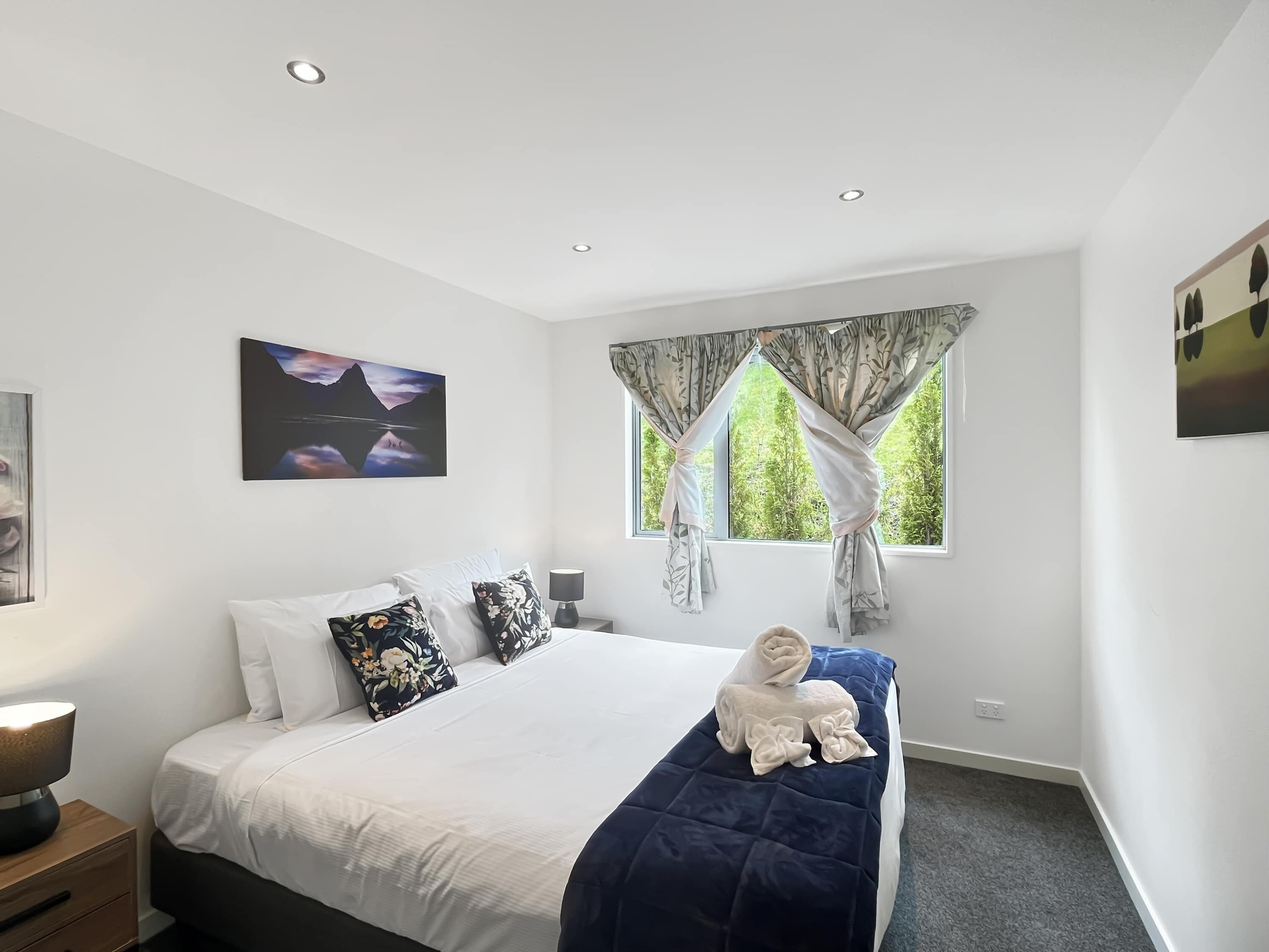 2 bedrooms, iron/ironing board, travel crib, WiFi