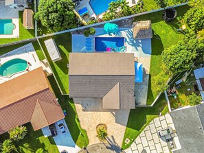 Exterior - Luxury & Spacious/Large pool/BBQ/Game room/Pool (Miami)