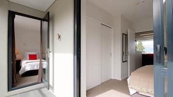 2 bedrooms, iron/ironing board, travel crib, WiFi