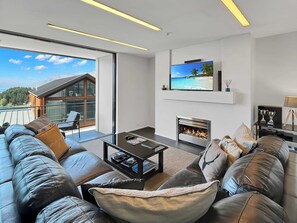 電視、壁爐、 辦公室