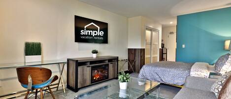 1 bedroom, desk, iron/ironing board, free WiFi