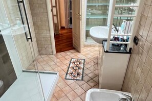 Shower, hair dryer, bidet