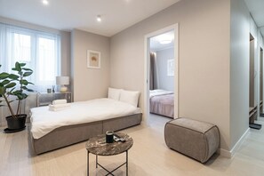 2 soverom, strykejern/-brett, wi-fi og sengetøy