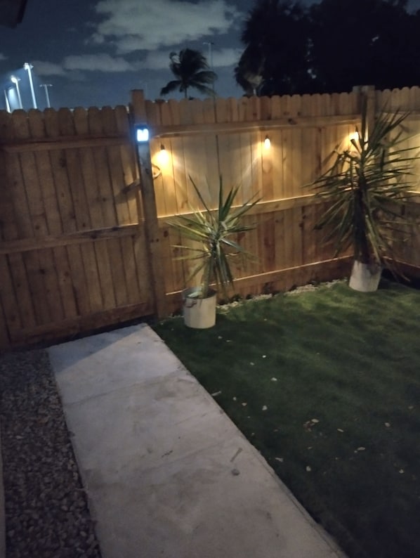 Enceinte de l’hébergement