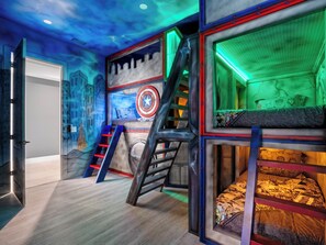 9 chambres, fer et planche à repasser, Wi-Fi, draps fournis