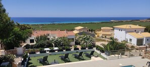 Terrace/patio - Country House 'V196  Villa Brisa' with Sea View, Wi-Fi and Air Conditioning (San Jaime Mediterráneo)