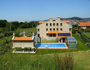 Alberca climatizada 