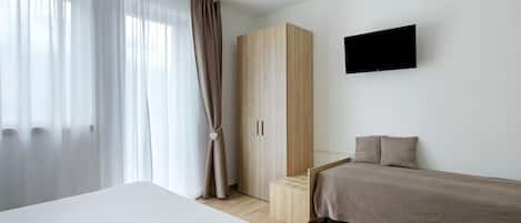 1 camera, Wi-Fi gratuito, lenzuola