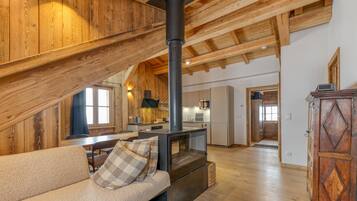 Fireplace, ping pong