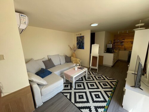 Flat in a luxurious compound with resort amenities 