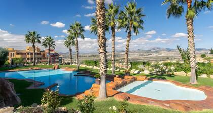 Apartment 'Appartement Avec 2 Piscines' with Sea View, Wi-Fi and Air Conditioning