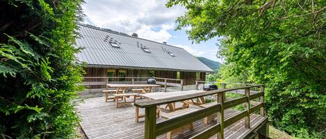 Opções para refeição ao ar livre