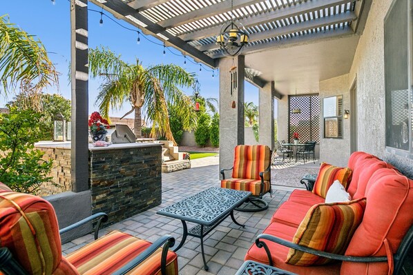 Terrace/patio - The Silverado in Cave Creek by PaseoHomesAZ (Cave Creek)