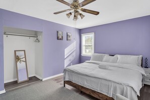 3 bedrooms, iron/ironing board, WiFi, bed sheets