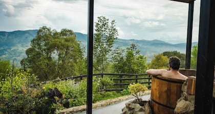 2 Charming private cabins in lovely Jericó steps from town