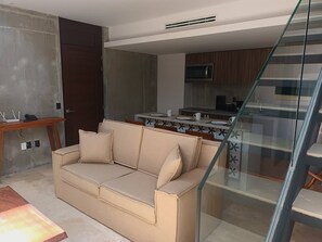 Apartment, 1 Bedroom, Balcony | 1 bedroom - New, Modern Loft in Main Avenue Tulum (Tulum)