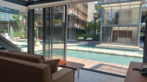 Apartment, 1 Bedroom, Balcony | Living room - New, Modern Loft in Main Avenue Tulum (Tulum)