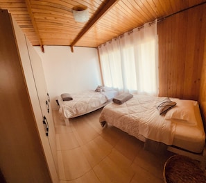 3 soverom, wi-fi og sengetøy