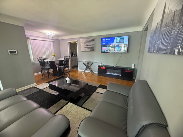 Smart-TV, peis, videospill og bordtennis