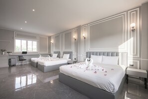 Suite | Minibar (inkludert), skrivebord for bærbar PC og blendingsgardiner