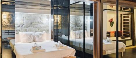 2 habitaciones, internet y ropa de cama