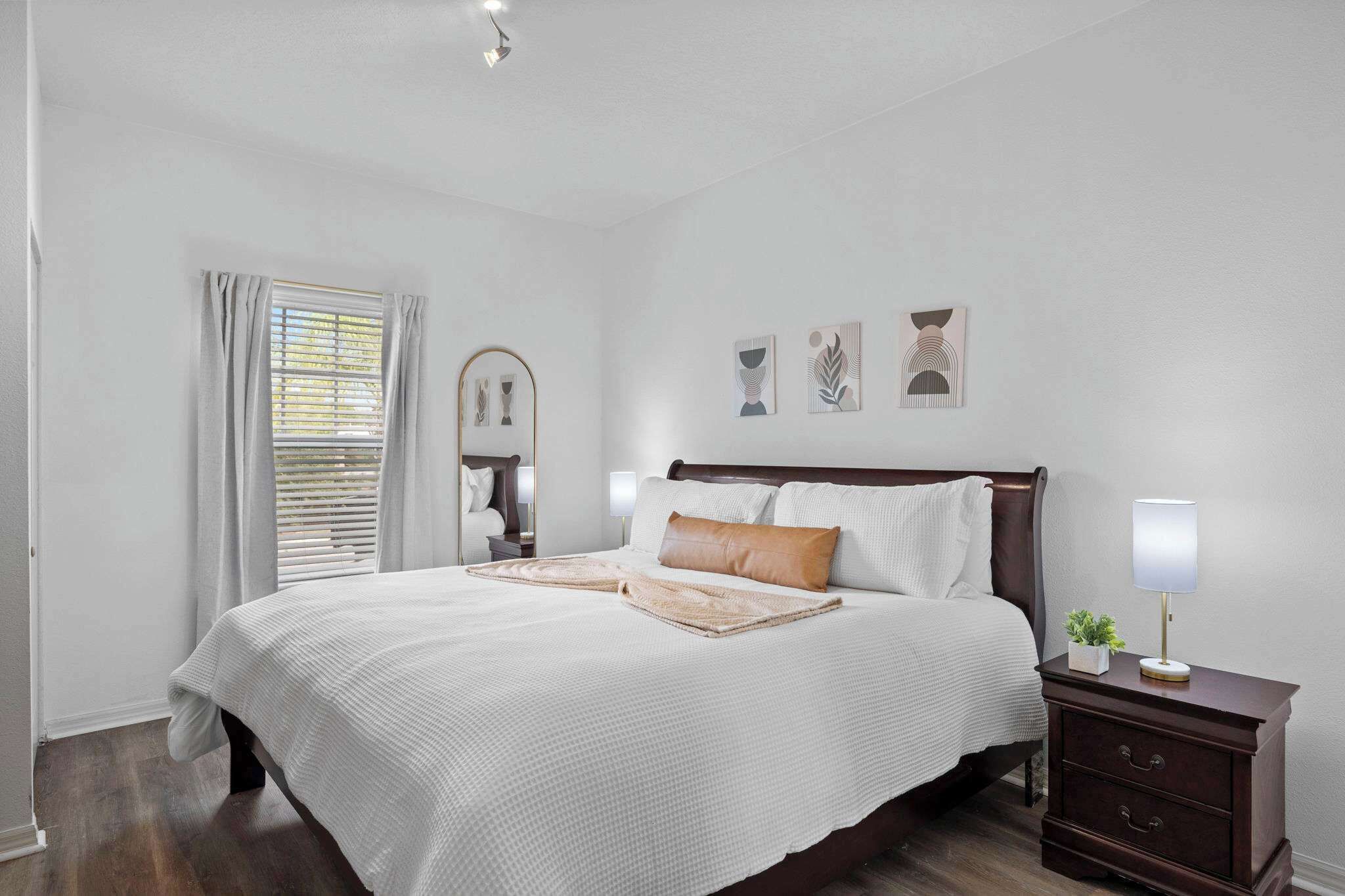 3 bedrooms, iron/ironing board, travel cot, WiFi