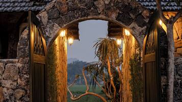 Deluxe Double Room, Bathtub | View from room