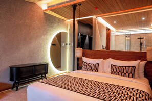 Habitación doble Deluxe | Ropa de cama de alta calidad y camas con pillow-top 