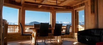 Chalet 'Alpenchalets Weissenbacher-Fuchsbau' with Mountain View, Terrace and Wi-Fi
