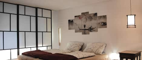 3 chambres, fer et planche Ă repasser, Wi-Fi gratuit, draps fournis