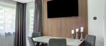 Ferienwohnung 'Modern Apartments Neuburg 8' mit Parkplatz, Balkon und Wi-Fi