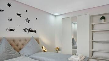1 Schlafzimmer, Bügeleisen/Bügelbrett, kostenloses WLAN, Bettwäsche