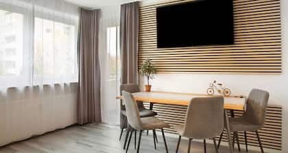 Ferienwohnung 'Modern Apartments Neuburg 6' mit Parkplatz, Balkon und Wi-Fi