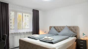 1 bedroom, iron/ironing board, free WiFi, bed sheets