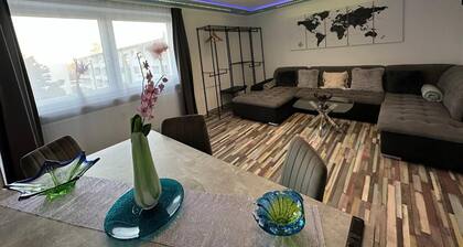 Ferienwohnung 'Modern Apartments Neuburg 4' mit Parkplatz, Balkon und Wi-Fi