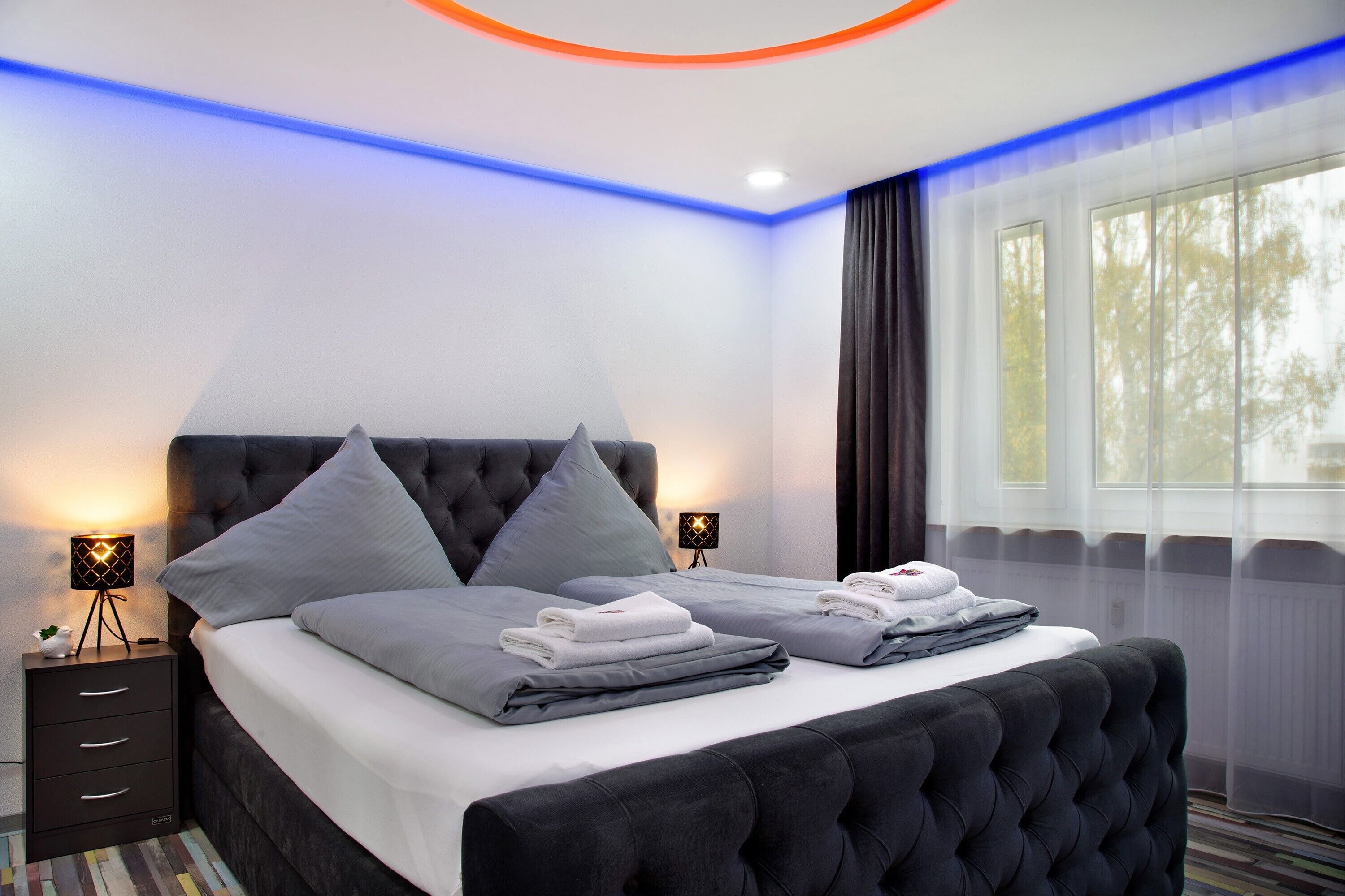 1 chambre, fer et planche à repasser, Wi-Fi gratuit, draps fournis