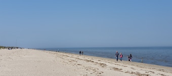 Apartment 'Ferienwohnung 27 Sandbank, 80 Qm' with Sea View, Balcony and Wi-Fi