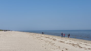 Vlak bij het strand