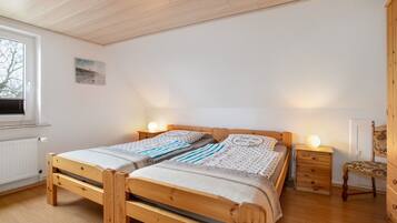 2 quartos, Wi-Fi de cortesia, roupa de cama