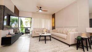 Appartement, 3 slaapkamers, roken, balkon | Woonkamer