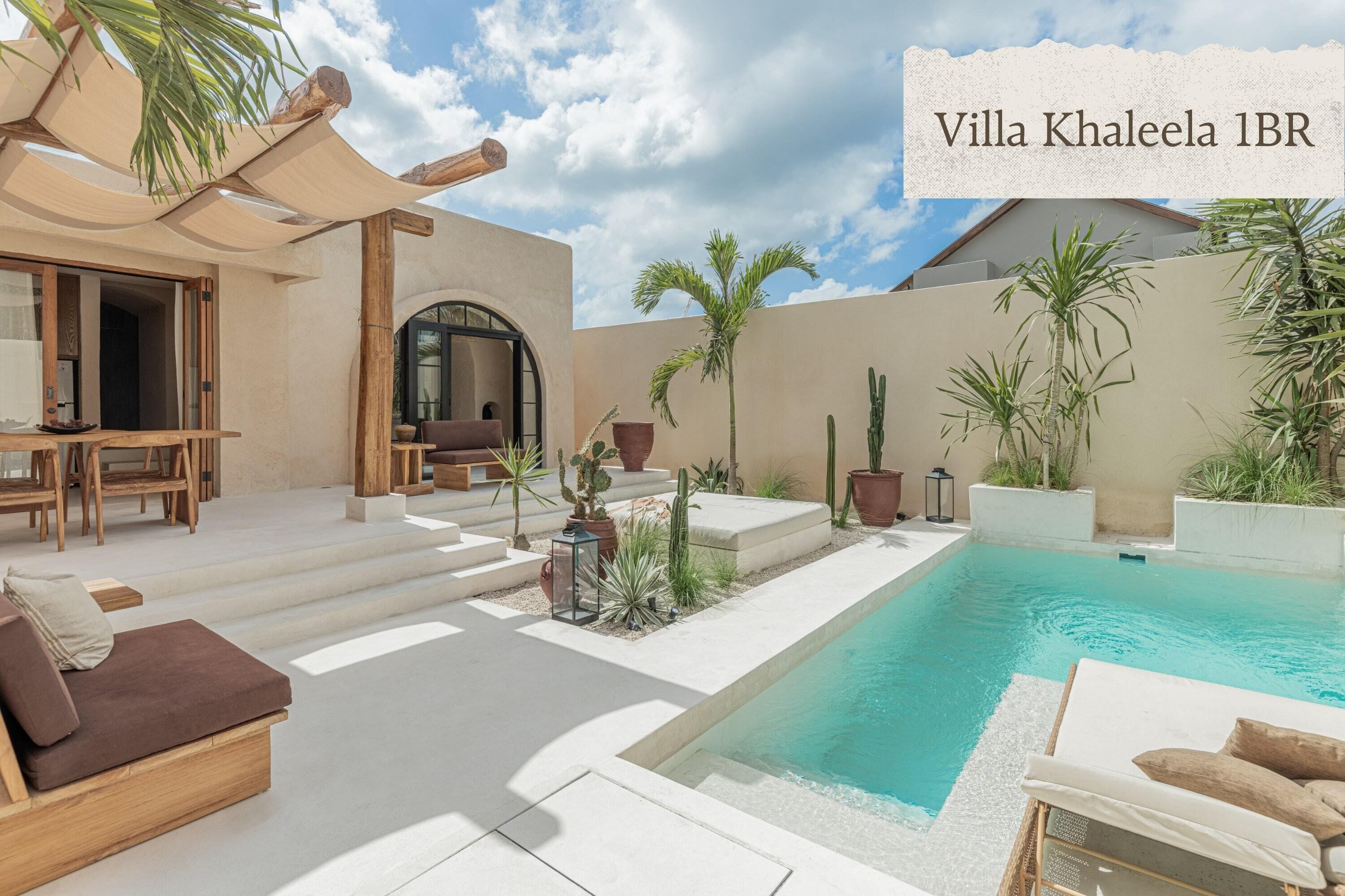 別墅, 1 間臥室, 泳池景觀 | 埃及棉床單、高級寢具、免費無線上網、床單