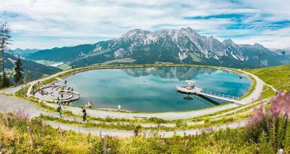 Saalfelden Apartment Balcony Mountainview